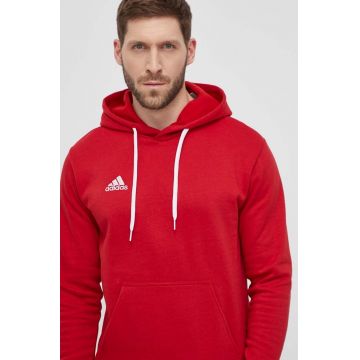 adidas Performance bluză H57514 bărbați, culoarea roșu, uni H57514