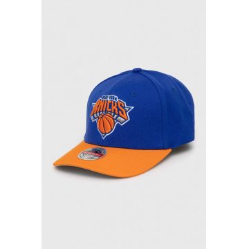 Mitchell&Ness șapcă din amestec de lână New York Knicks cu imprimeu