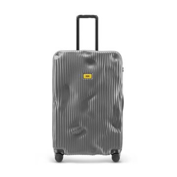 Crash Baggage valiză STRIPE Large Size culoarea gri