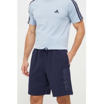 adidas pantaloni scurți bărbați, culoarea bleumarin IW1195