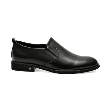 Pantofi eleganti OTTER negri, 37025, din piele naturala