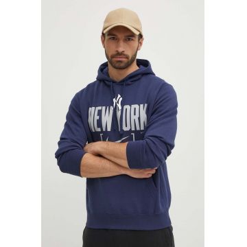 Nike bluza New York Yankees barbati, cu glugă, cu imprimeu