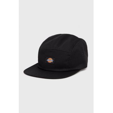 Dickies șapcă culoarea negru, uni DK0A4XC1BLK-BLACK
