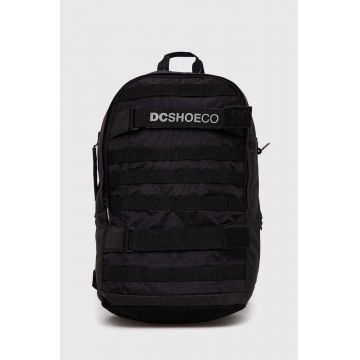 DC rucsac barbati, culoarea negru, mare, neted