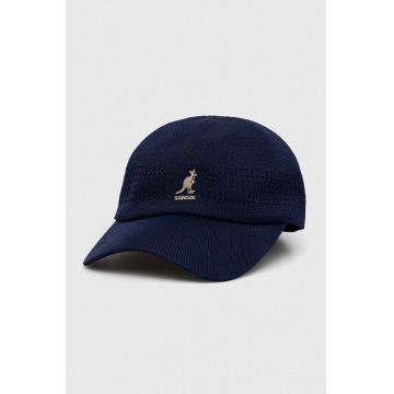 Kangol sapca culoarea albastru marin, cu imprimeu