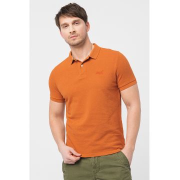 Tricou polo din bumbac pique Classic