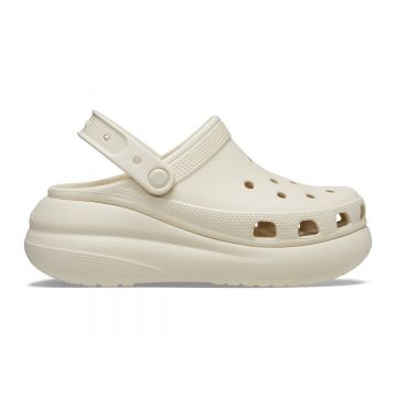 Saboti Crocs Classic Crush Clog Bej - Bone