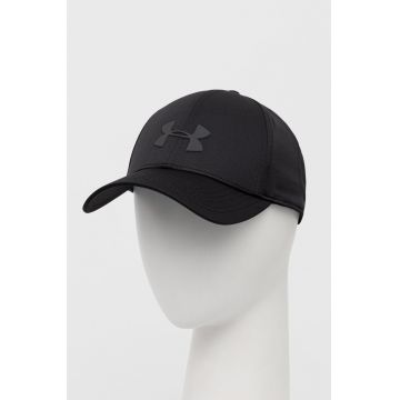 Under Armour șapcă 1369781 culoarea negru, neted 1369781-001