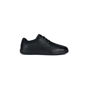 Geox pantofi de piele U LEITAN A barbati, culoarea negru, U363QA 00085 C9999