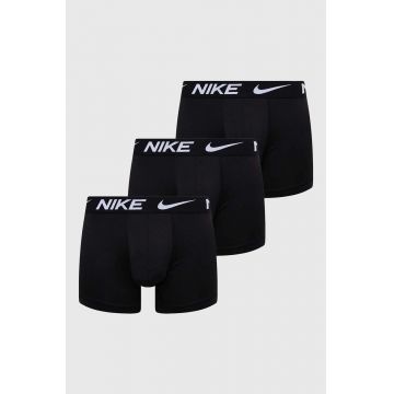 Nike boxeri 3-pack barbati, culoarea negru