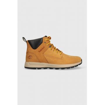 Timberland pantofi de piele intoarsa Killington Trkr Chka barbati, culoarea maro, TB0A2HNR2311