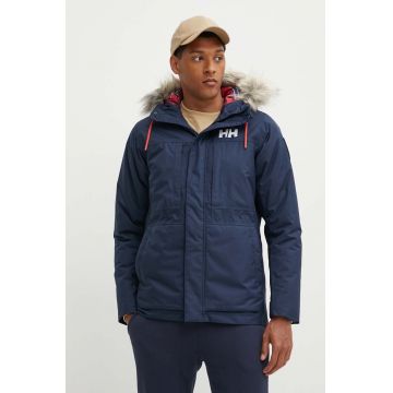 Helly Hansen geacă COASTAL 3.0 PARKA bărbați, culoarea bleumarin, de iarnă 53995