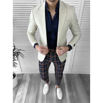 Tinuta barbati smart casual Pantaloni + Camasa + Sacou 10079