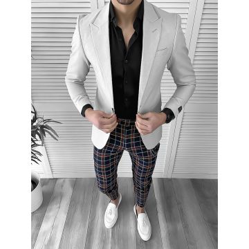 Tinuta barbati smart casual Pantaloni + Camasa + Sacou 10080