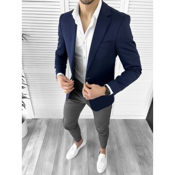 Tinuta barbati smart casual Pantaloni + Camasa + Sacou 10250