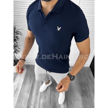 Tricou barbati bleumarin premium B1299  O1-3.2