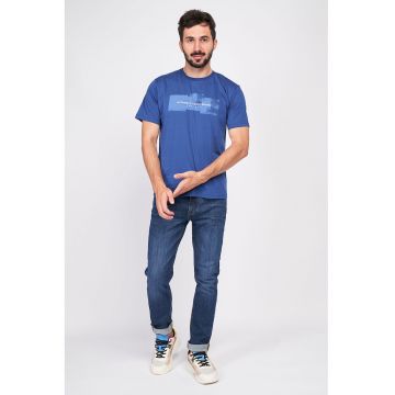 Tricou din bumbac cu imprimeu logo