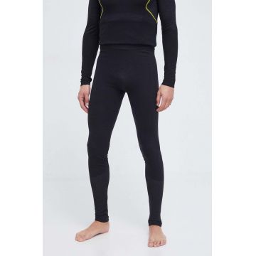 LA Sportiva jambiere funcționale Wool40 Aero culoarea negru