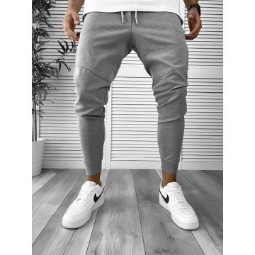 Pantaloni de trening gri conici 12355 P18-6.1