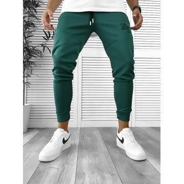 Pantaloni de trening verzi conici 12347 15-1.1