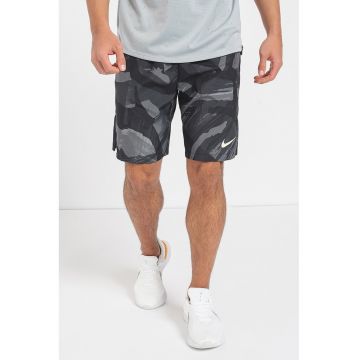 Pantaloni scurti cu model pentru antrenament