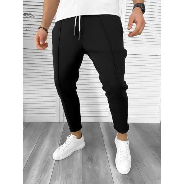 Pantaloni de trening negru conici K192 36-3