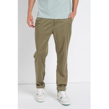 Pantaloni chino din amestec de lyocell