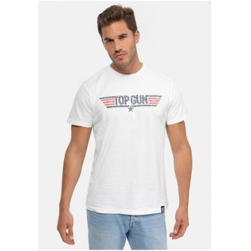 Tricou din bumbac organic TOP GUN Logo 6257