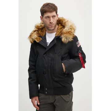 Alpha Industries geacă Polar Jacket SV bărbați, culoarea negru, de iarnă 133141.03