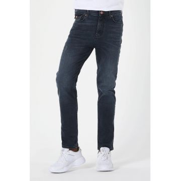 Blugi skinny cu aspect decolorat Ryan