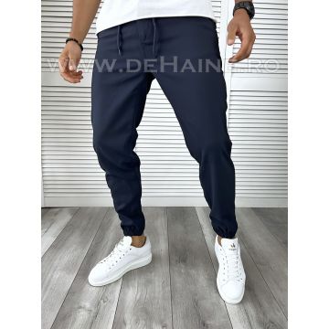 Pantaloni casual slim fit bleumarin B6287 P20-4.1