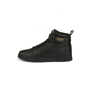 Pantofi sport high-top unisex cu insertii din piele RBD Game