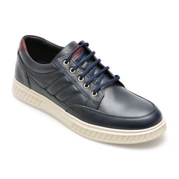 Pantofi casual OTTER bleumarin, EF4191, din piele naturala