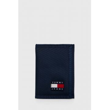 Tommy Jeans portofel bărbați, culoarea negru AM0AM12083
