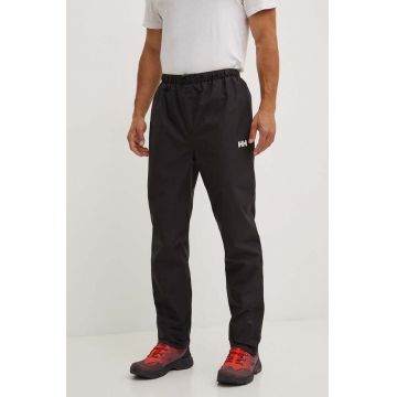 Helly Hansen pantaloni barbati, culoarea negru