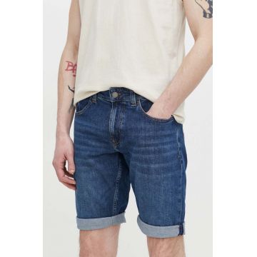 Tommy Jeans pantaloni scurți bărbați, culoarea bleumarin DM0DM18791