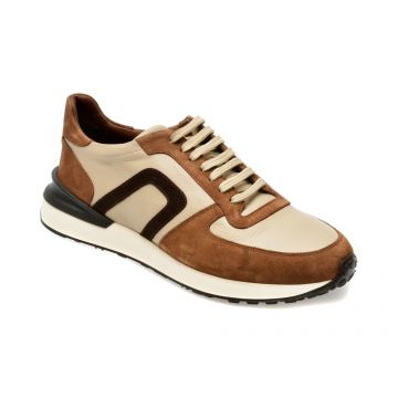 Pantofi casual LE COLONEL maro, 6640111, din piele naturala