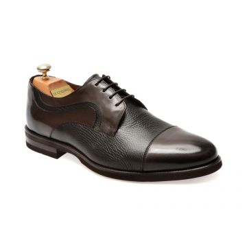 Pantofi eleganti LE COLONEL maro, 638601, din piele naturala