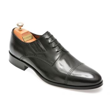 Pantofi eleganti LE COLONEL negri, 509301, din piele naturala