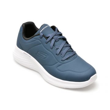 Pantofi sport SKECHERS bleumarin, SKECH-LITE PRO, din piele ecologica