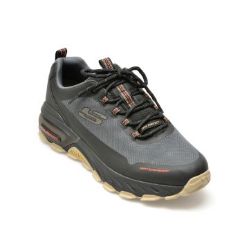 Pantofi sport SKECHERS gri, MAX PROTECT, din material textil