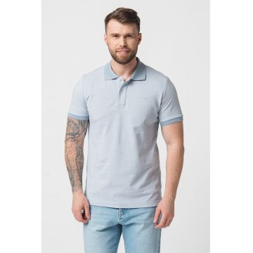 Tricou polo cu logo brodat