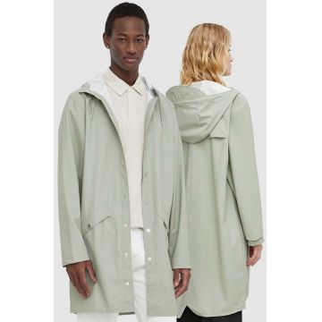 Rains geaca 12020 Jackets culoarea verde, de tranzitie