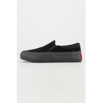 Pantofi sport slip-on de piele intoarsa