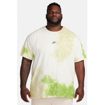 Tricou din bumbac cu imprimeu tie-dye