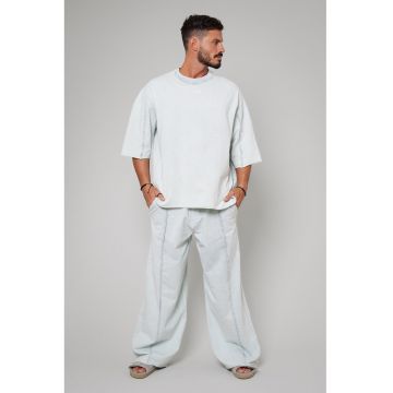 SEt de tricou supradimensionat si pantaloni lungi - 2 piese