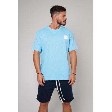 Tricou de bumbac cu logo