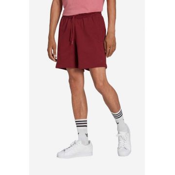 adidas Originals pantaloni scurți bărbați, culoarea roșu HB7497-red