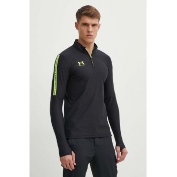 Under Armour hanorac de antrenament Challenger Pro culoarea negru, modelator