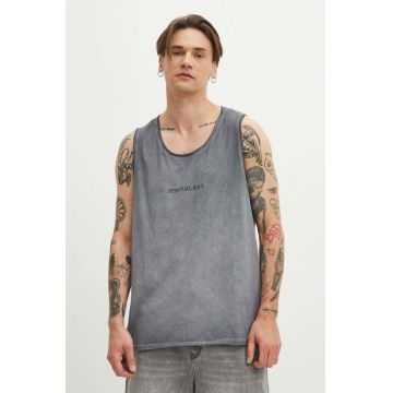 Medicine tricou din bumbac barbati, culoarea gri